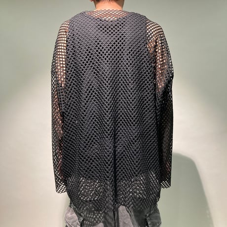 NEWメッシュTEE L/S(ブラック)