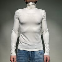 スインタートルネックカットソーL/S(ホワイト)