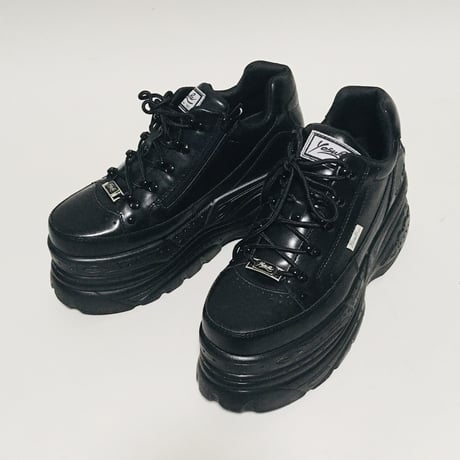 厚底スニーカー(ブラック)