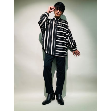 3wayロングネックレス(シルバー)