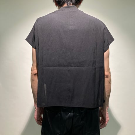 デザインノースリーブZIP UPブルゾン