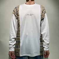 サイドチェック切替TEE(ホワイト)