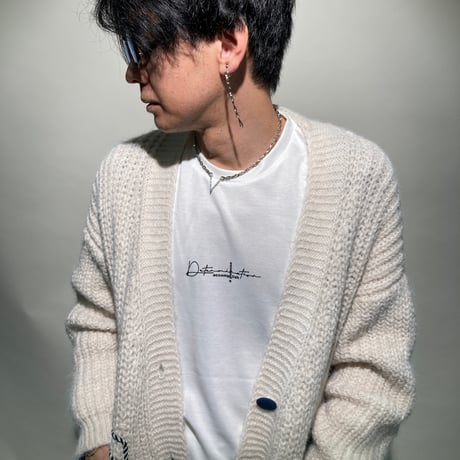サイドチェック切替TEE(ホワイト)