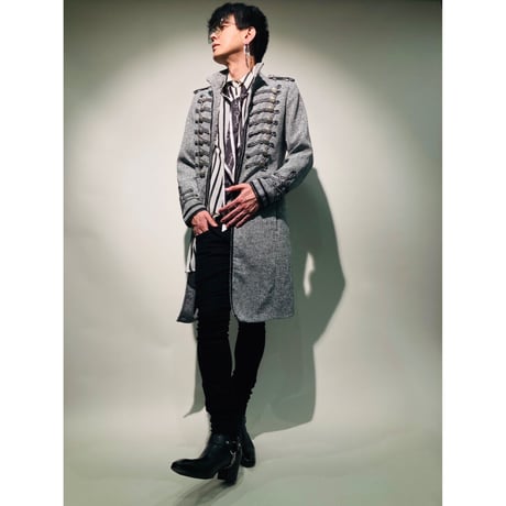 ストライプシアーシャツ