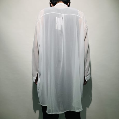 ロングシアーシャツ