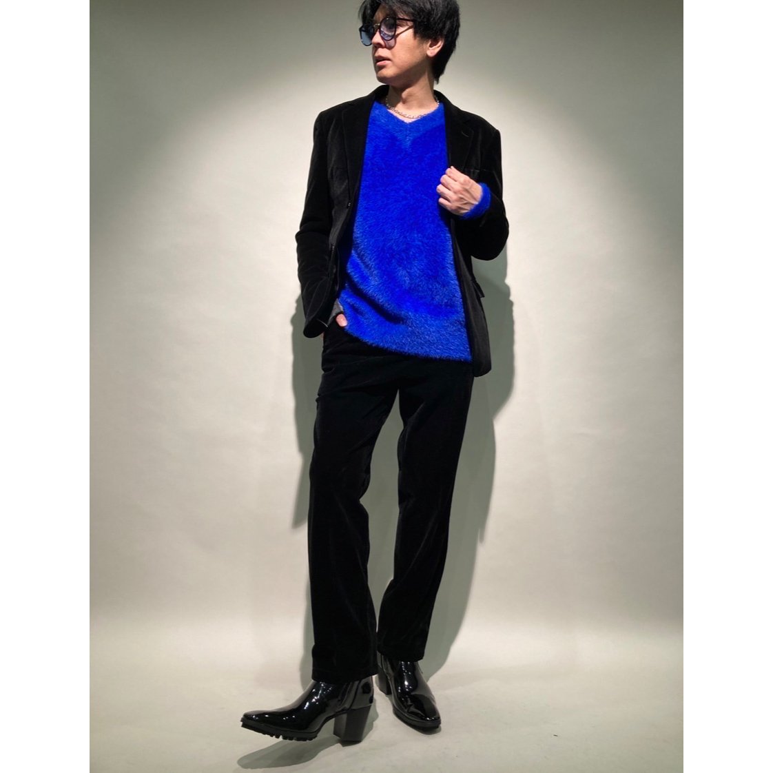 2B2Pベロアスーツ(ブラック) | HOS NOW