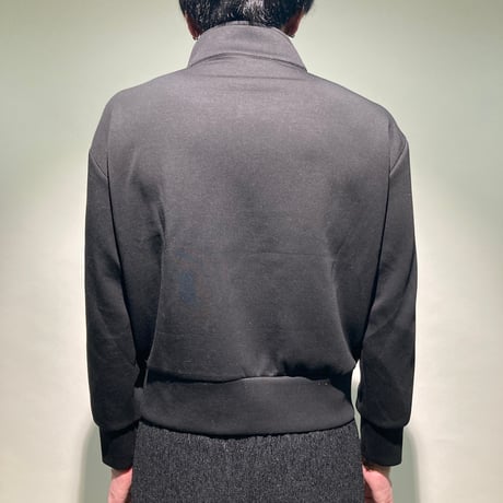 スパンコール刺繍スタンドショートブルゾン