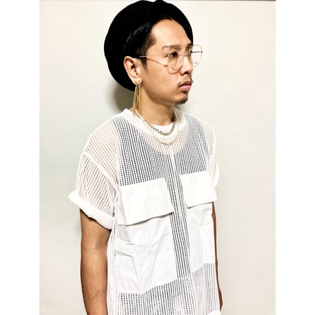 デルタメンズイヤリング(ゴールド)