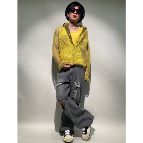 レーヨンタンクトップ(イエロー)