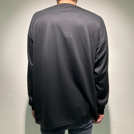 裾ZIP TEE(ブラック)