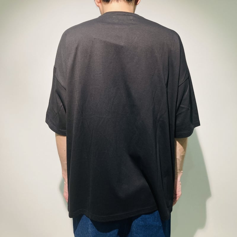 ワッペンスマイルTEE(ブラック) | HOS NOW