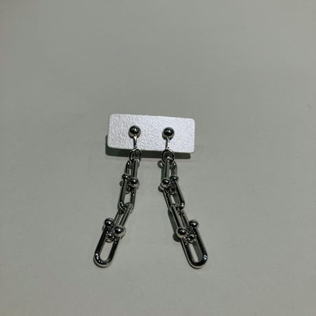 TFイヤリング(シルバー)
