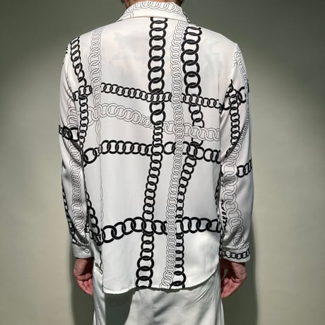 2種チェーン柄シャツ