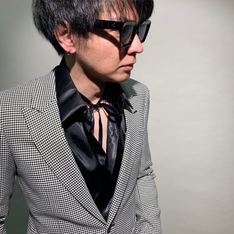 3wayオーバーシャツ(シルキーブラック)
