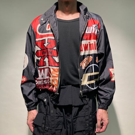 ピットインナイロンショートブルゾン