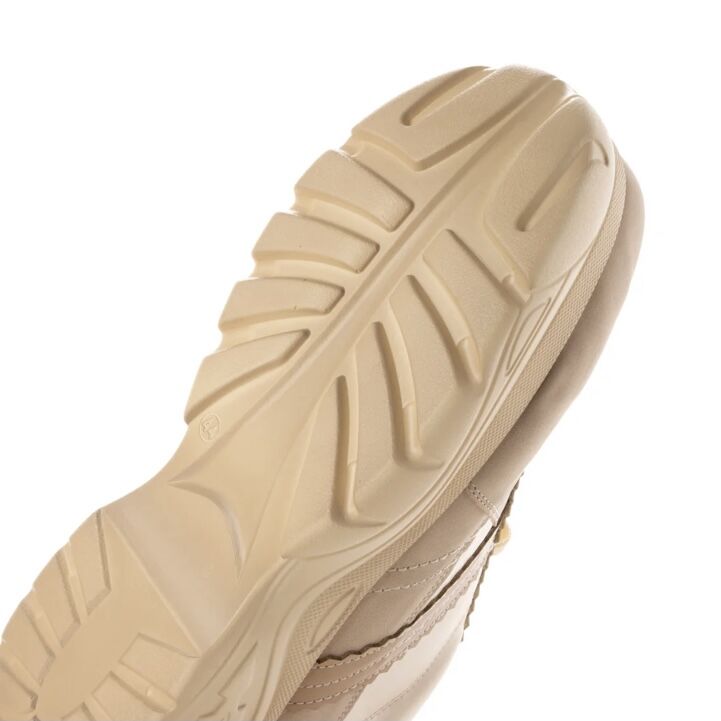 【✩】ベージュ厚底暖かい女性の靴 厚底スニーカー レディース ファッション ダッドシューズ 裏起毛