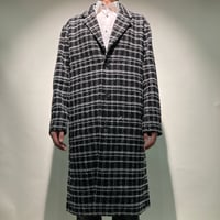 チェックチェスターコート