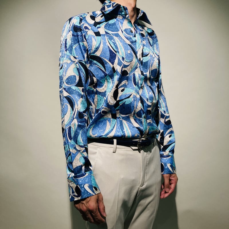 幾何柄カットジャガードシャツ 楽天市場】柄シャツ ジャカード ジオメトリック 幾何柄 幾何学