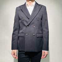 ストライプWジャケット