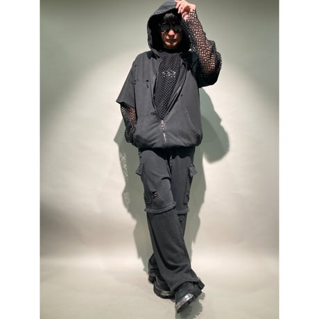 NEWメッシュTEE L/S(ブラック)