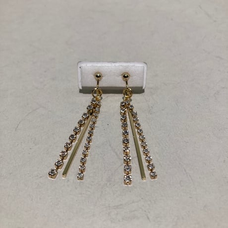2LANE DIA EAR(ゴールド)