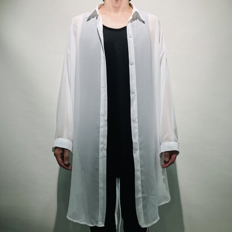 ロングシアーシャツ