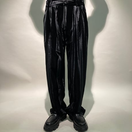 ベロアストライプセットアップ