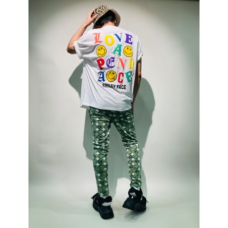 カラーフォントスマイルBIG TEE(ホワイト)