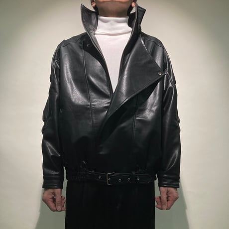 シンセティックレザーモードダブルライダース