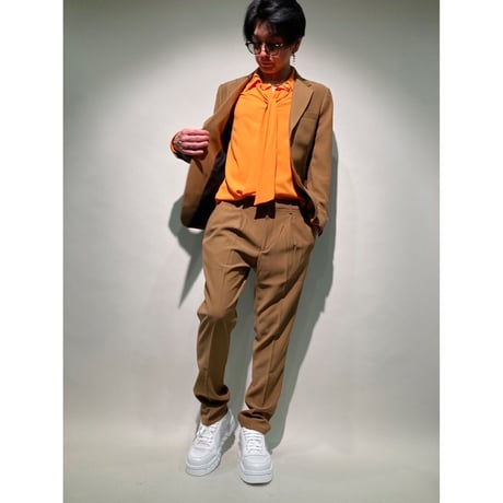 カラーボウタイシャツ(オレンジ)