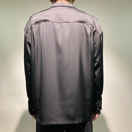 マットサテンシャツ(ブラック)