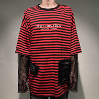 天竺メッシュレイヤーTEE