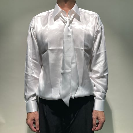 3wayオーバーシャツ(シルキーホワイト)