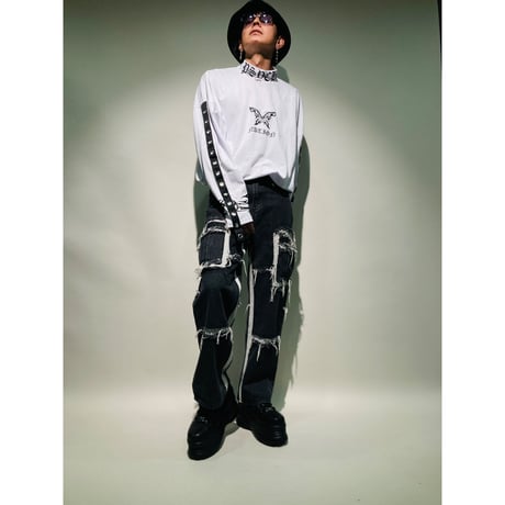 【在庫問い合わせ商品】厚底スニーカー(ブラック)