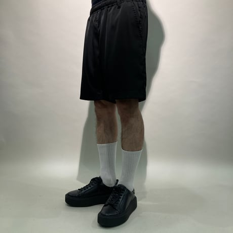 マットサテンショーツ(ブラック)