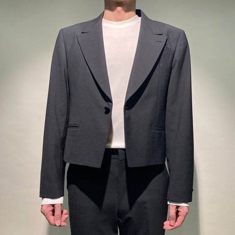 1Bショートワイドショルダージャケット