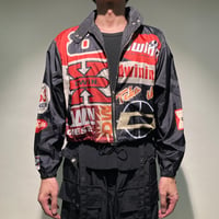 ピットインナイロンショートブルゾン