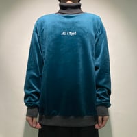ベロアオフタートル(ブルーグリーン)