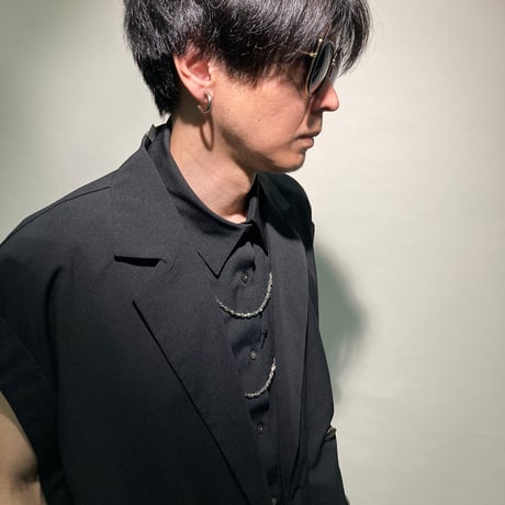 3wayロングネックレス(シルバー)