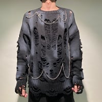 クリップ&チェーンスプレークラッシュクルーニット