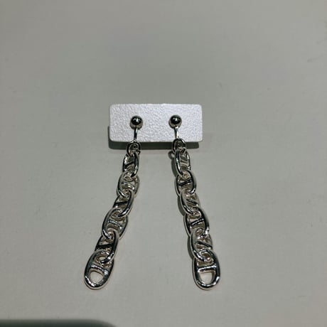 CRイヤリング(シルバー)