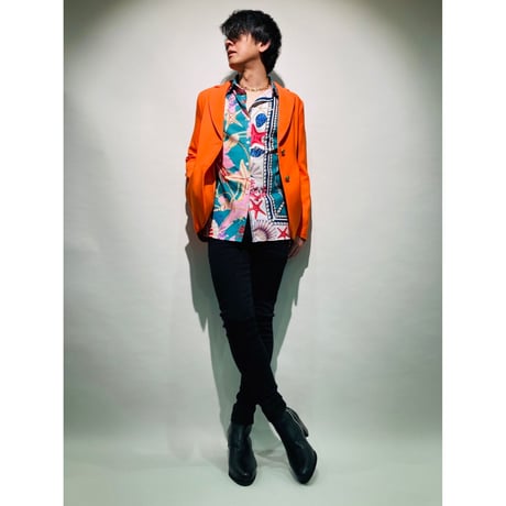 スターフィッシュ×ロープ総柄シャツ