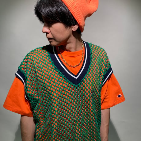 ルーズクルーTEE(オレンジ)
