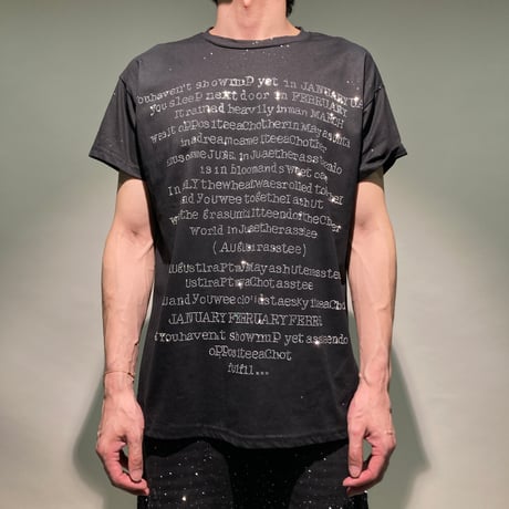 ワードラインストーン&ホログラムTEE