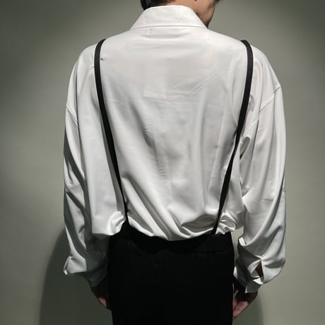 サスペンダー2wayスラックス(ブラック)