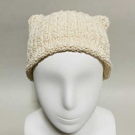 和紙混ニットCAP