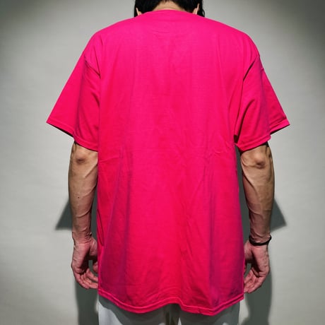 BIG クルーTシャツ(ネオンピンク)