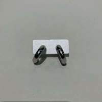 CRGフープイヤリング(シルバー)