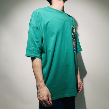 ワッペンスマイルTEE(グリーン)