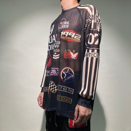 モータースポーツメッシュTEE L/S